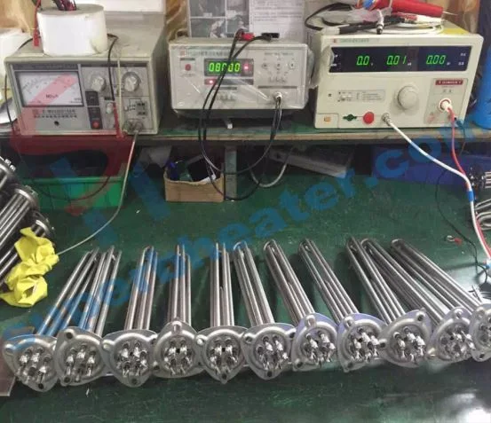 High Temperature Finned Heater Air Duct Tubular Heater