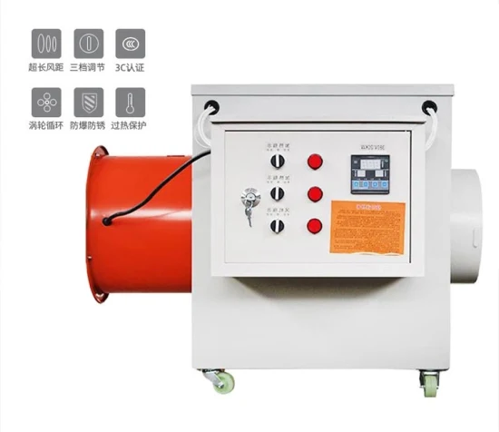 산업용 따뜻한 송풍기 열기 덕트 히터